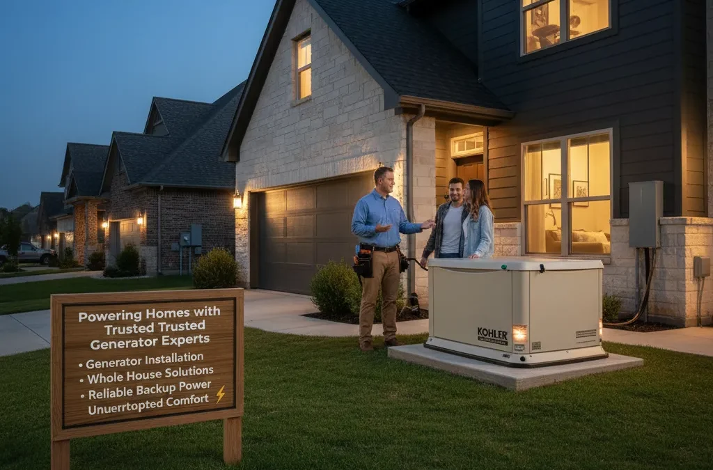 Powering Homes with Trusted Generator Experts